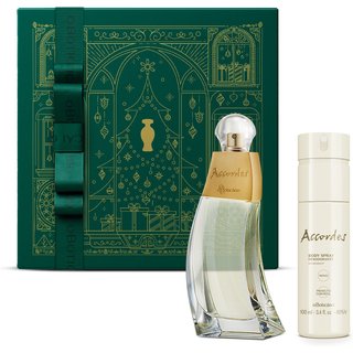 Combo Presente Accordes: Desodorante Colônia 80ml + Body Spray 100ml + Caixa Presenteável