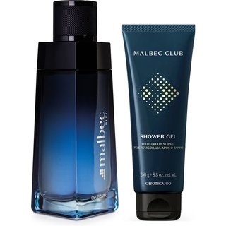 Combo Malbec Bleu: Desodorante Colônia 100ml + Shower Gel Club 250g