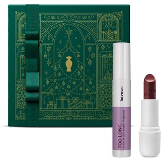 Combo Presente Intense: Batom Vinho 3,8g + Máscara de Cílios 11g + Caixa de Presente