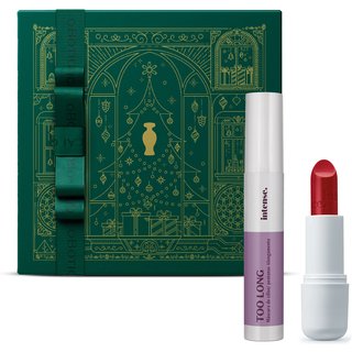 Combo Presente Intense: Batom Vermelho 3,8g + Máscara de Cílios 11g + Caixa de Presente