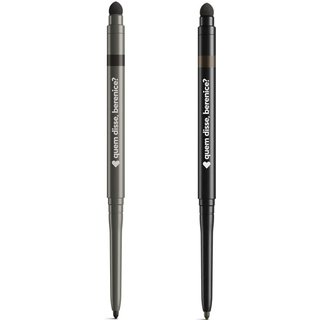 Combo Quem Disse, Berenice? Lápis Para Olhos Esfumador: Preto 200mg + Marrom 200mg