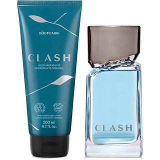 Combo Clash: Desodorante Colônia 100ml + Loção Desodorante Hidratante 200ml