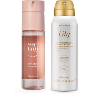 Combo Lily: Body Spray 100ml + Desodorante Antitranspirante 75g