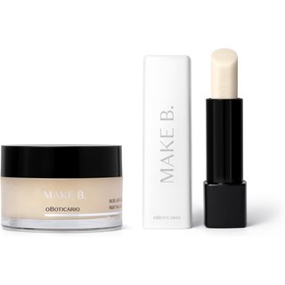 Combo Balm Labial Noturno Make B.: Night Mask 9g + Night Peeling 3,6g