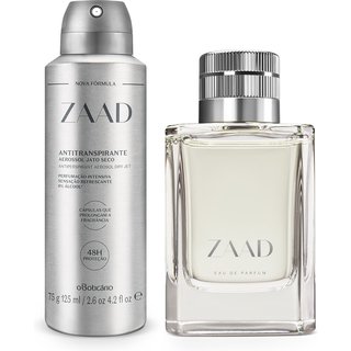 Combo Zaad: Eau de Parfum 95ml + Desodorante 75g/125ml