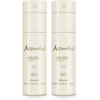 Combo Accordes: Desodorante Body Spray 2x100ml
