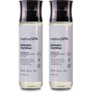 Combo Body Splash Nativa SPA Jasmim Sambac 200ml (2 itens)