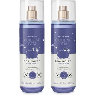 Combo Body Splash Cuide-se Bem Boa Noite 200ml (2 itens)