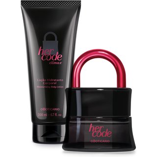 Combo Her Code Clímax: Eau de Parfum 50ml + Loção Corporal 200ml