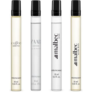 Combo Coleção Mini Perfumaria Masculina (4 itens)