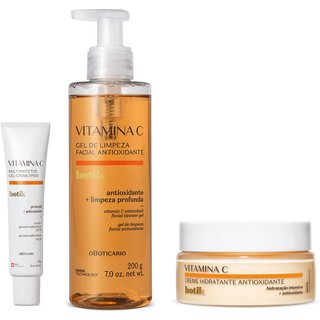 Kit Skincare Antioxidante Botik (3 itens)