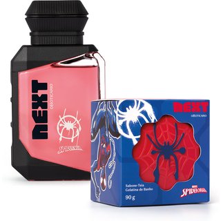 Combo Next Spider Man: Colônia Infantil 75ml + Sabone-Teia 90g