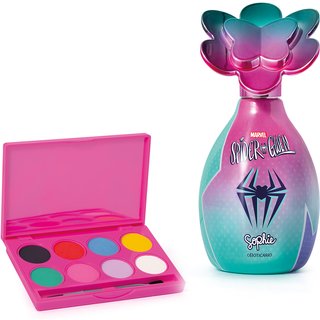Combo Sophie Spider-Gwen: Colônia Infantil 100ml + Paleta Multifuncional 17g