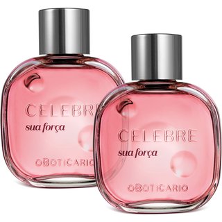 Combo Celebre Sua Força Desodorante Colônia Feminino 100ml (2 unidades)
