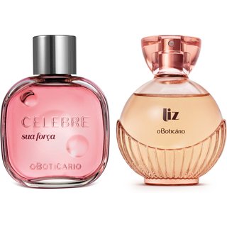 Combo Desodorante Colônia: Celebre Sua Força Feminino 100ml + Liz 100ml
