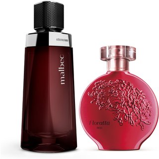 Combo Perfumaria: Floratta Red Desodorante Colônia 75ml + Malbec Desodorante Colônia 100ml v2