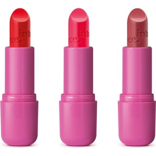 Combo Arraso Intense: Batom Rosa 3,6g + Batom Vermelho 3,6g + Batom Pink 3,6g