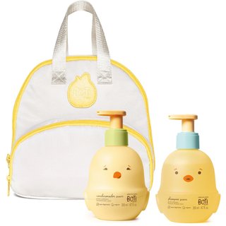 Combo Boti Baby: Frasqueira + Shampoo 200ml + Condicionador 200ml
