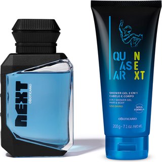 Combo Quasar Next: Colônia 100ml + Shower Gel 200g
