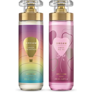 Combo Body Splash Dream: Viagem Encantada 200ml + Amor no Ar 200ml
