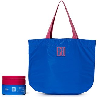 Combo Egeo Dolce Illusion: Creme Desodorante Corporal 250g + Bolsa Big Bag Com Alça Azul e Rosa