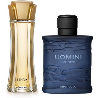 Combo Perfumaria: Uomini Infinite 100ml + Linda 100ml