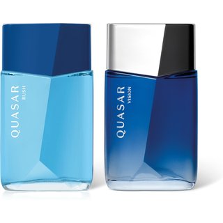 Combo Quasar Desodorante Colônia: Rush 100ml + Vision 100ml