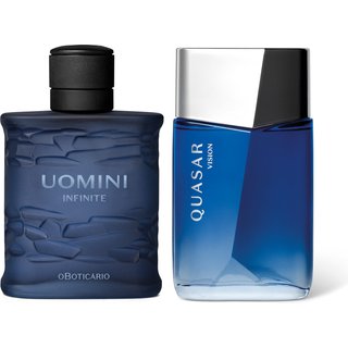 Combo Perfumaria Masculina: Uomini Infinite 100ml + Quasar Vision 100ml