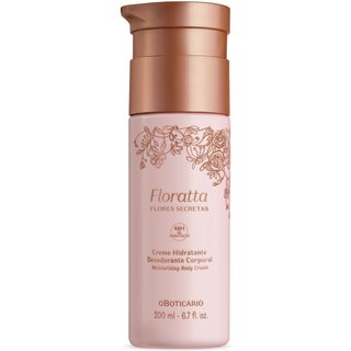 Creme Hidratante Desodorante Corporal Floratta Flores Secretas 200ml