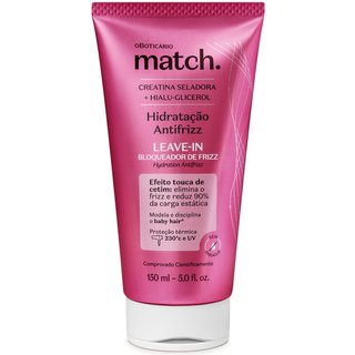 Leave-In Bloqueador de Frizz Match Hidratação Antifrizz 150ml