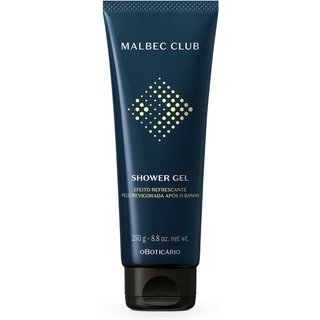 Shower Gel Cabelo e Corpo Malbec Club 250g