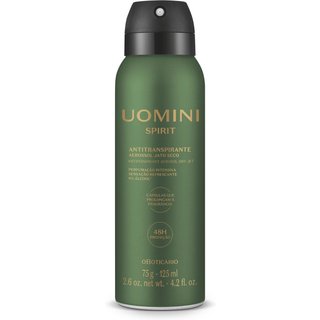 Desodorante Antitranspirante Aerossol Uomini Spirit 75g/125ml