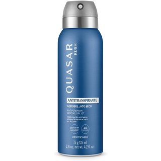 Desodorante Antitranspirante Aerosol Quasar Rush 75g/125ml