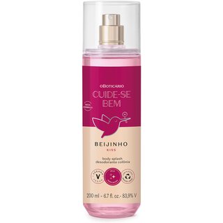 Body Splash Desodorante Colônia Cuide-se Bem Beijinho 200ml