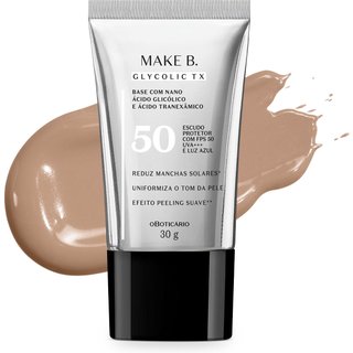 Base Líquida Make B. Glycolic TX Cor 120 30g