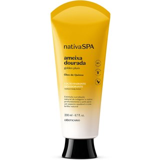 Loção Radiante Desodorante Corporal Nativa Spa Ameixa Dourada 200ml