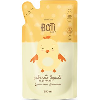 Refil Sabonete Líquido de Glicerina Boti Baby 350ml