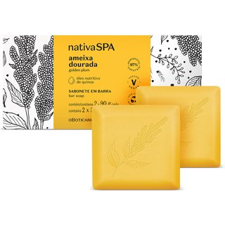 Sabonete em Barra Nativa Spa Ameixa Dourada 2x90g