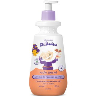 Creme Para Pentear Infantil Cabelos Cacheados 3 ABC Dr.Botica Poção Tira Nó 350ml