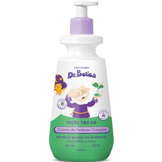 Creme Para Pentear Infantil Cabelos Crespos 4 ABC Dr.Botica Poção Tira Nó 350ml