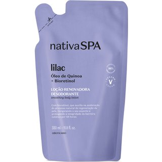 Refil Loção Renovadora Desodorante Hidratante Corporal Nativa Spa Lilac 350ml