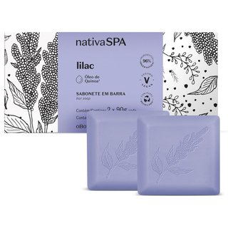 Sabonete Em Barra Nativa Spa Lilac 2x90g