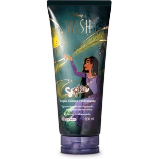 Loção Glitter Hidratante Corporal Sophie Disney Wish 200ml