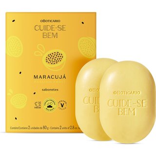 Sabonetes em Barra Cuide-se Bem Feira Maracujá 2x80g