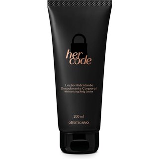 Loção Hidratante Desodorante Corporal Her Code 200ml