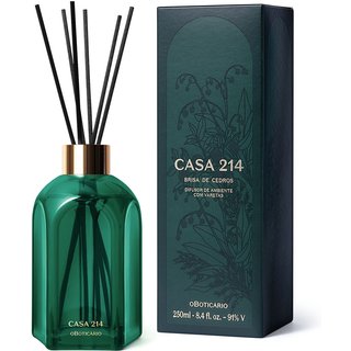 Difusor de Ambiente com Varetas Casa 214 Brisa de Cedros 250ml