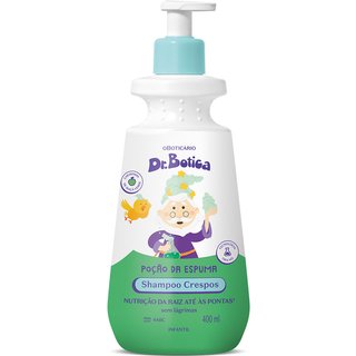 Shampoo Infantil Cabelos Crespos 4 ABC Dr.Botica Poção da Espuma 400ml