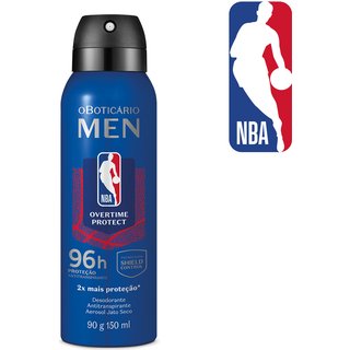 Desodorante Antitranspirante Aerosol Jato Seco Men NBA 150ml