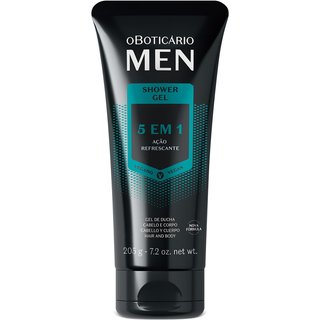 Shower Gel 5 em 1 Cabelo e Corpo Men 205g