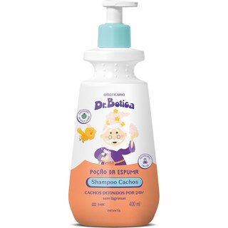 Shampoo Infantil Cabelos Cacheados 3 ABC Dr.Botica Poção da Espuma 400ml
